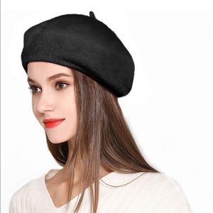 Wool Blend Beret French Style